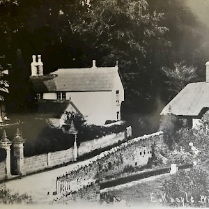 Church Rails towards North End Cottage