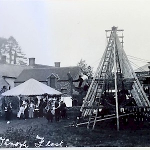 East Knoyle "Feast" at The Green 1909
