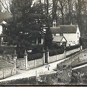 Church Rails and a long gone cottage