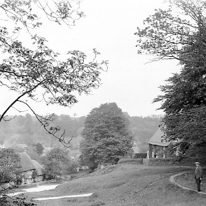 Milton towards Park Cottage formerly Bell Cottage