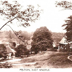 New Road Milton towards Park Cottage