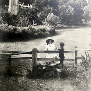 Path towards Church road and The Church