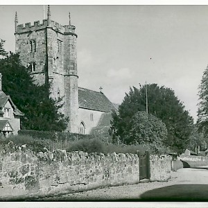 St Marys and Church Cottage from Church Road